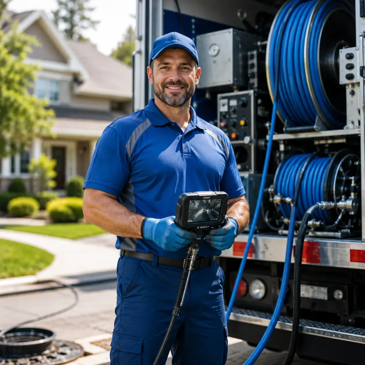 Local outdoor drain cleaning specialists in Fresno, OH